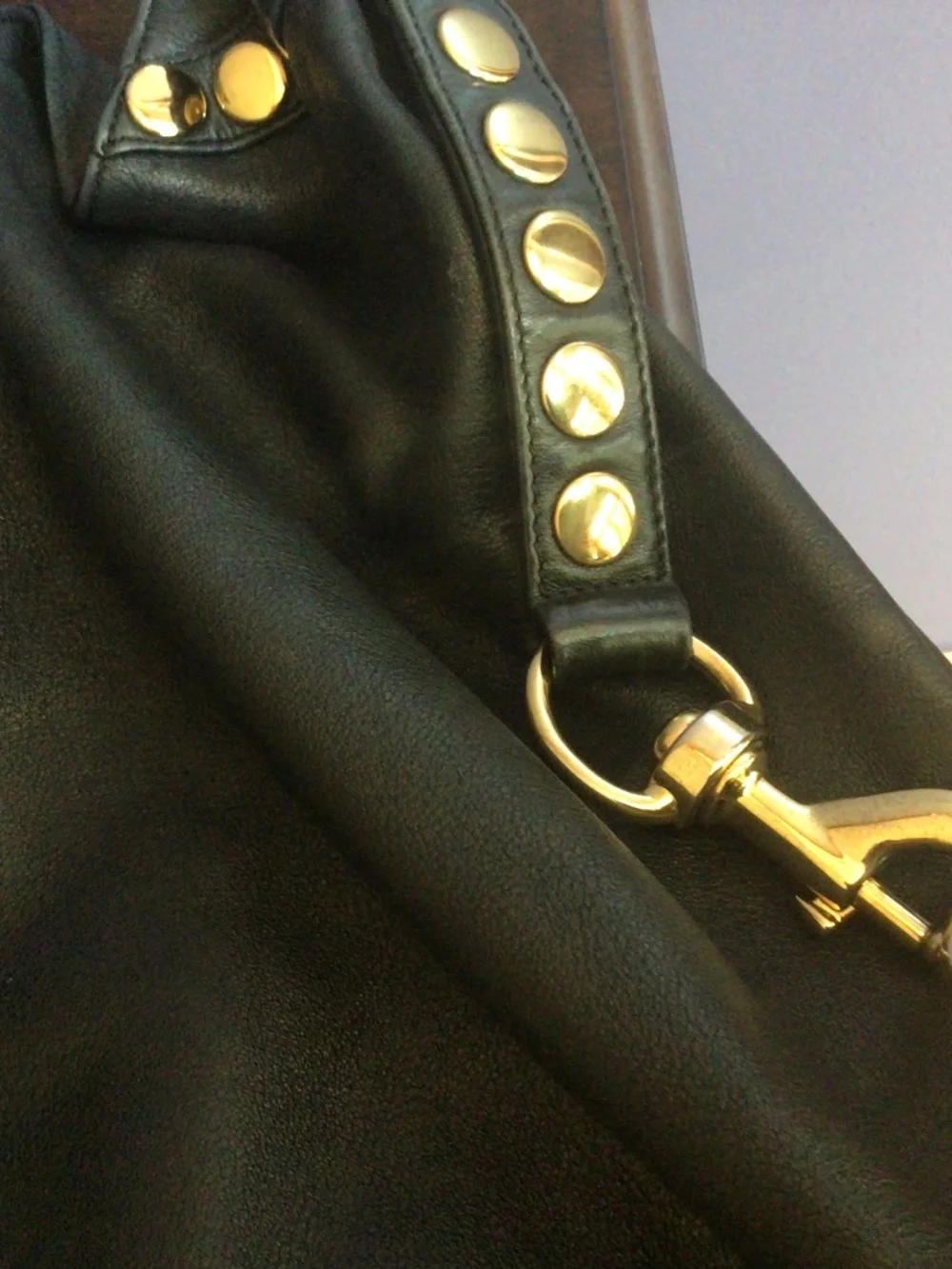 Rebecca Minkoff Leather Studded Hobo